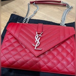 YSL Envelope Monogram Crossbody